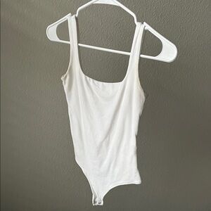 Women's White Bodysuit